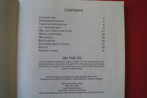 ACDC - Jam with (mit CD) Songbook Notenbuch Vocal Guitar