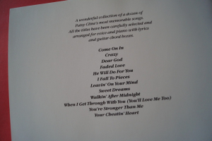 Patsy Cline - The Best of Songbook Notenbuch Piano Vocal Guitar PVG