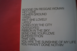 Stevie Wonder - Keyboard Songbook Songbook Notenbuch Keyboard Vocal