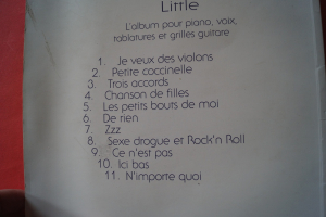 Little - L´Album Songbook Notenbuch Piano Vocal Guitar PVG