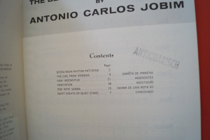 Antonio Carlos Jobim - The Best of Bossa Novas Songbook Notenbuch Piano Vocal Guitar PVG