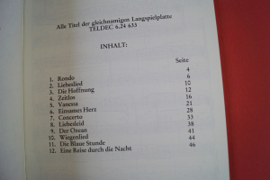 Richard Clayderman - Ich liebe Dich Songbook Notenbuch Piano