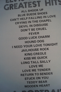 Elvis - A Portrait in Music Songbook Notenbuch Piano Vocal Guitar PVG