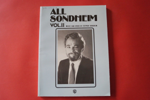 Stephen Sondheim - All Sondheim Volume 2 Songbook Notenbuch Piano Vocal