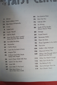 Patsy Cline - The Best of (Revised) Songbook Notenbuch Piano Vocal Guitar PVG