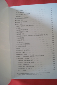 Paolo Conte - Antologia Songbook Notenbuch Piano Vocal Guitar PVG