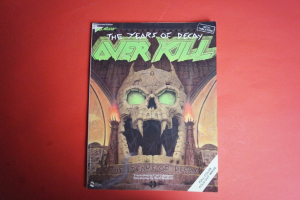 Over Kill - The Years of Decay (ohne Poster) Songbook Notenbuch Vocal Guitar