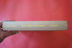 Marius Müller-Westernhagen - Songbook (Hardcover) Songbook Notenbuch Piano Vocal Guitar PVG
