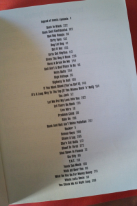 ACDC - Bonfire Songbook NotenbuchVocal Guitar