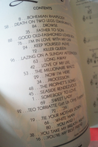 Queen - The Best of Songbook Notenbuch Vocal Guitar