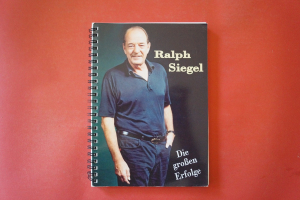 Ralph Siegel - Die grossen Erfolge Songbook Notenbuch Piano Vocal Guitar PVG