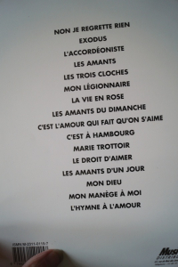 Edith Piaf - Livre d´Or Songbook Notenbuch Piano Vocal Guitar PVG