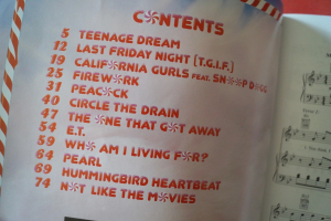 Katy Perry - Teenage Dream Songbook Notenbuch Piano Vocal Guitar PVG