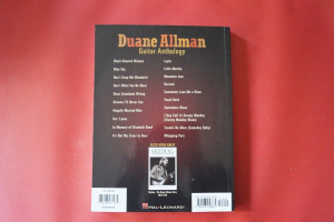 Duane Allman - Guitar Anthology Songbook Notenbuch Vocal Guitar