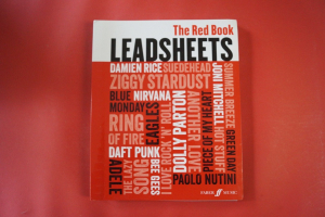 Leadsheets The Red Book Songbook Notenbuch Vocal Guitar