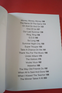 Abba - The Very Best of Songbook Notenbuch Piano Vocal Guitar PVG