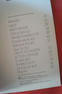 Alex Harvey Band - The Sensational Alex Harvey Band Songbook Notenbuch Piano Vocal