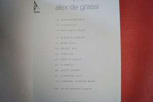 Alex de Grassi - Best of Songbook Notenbuch Guitar