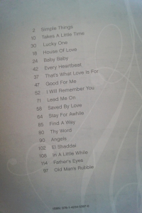 Amy Grant - Greatest Hits (neuere Ausgabe) Songbook Notenbuch Piano Vocal Guitar PVG