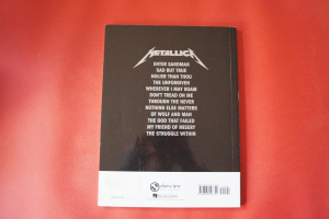 Metallica - Black Album (ältere Ausgabe) Songbook Notenbuch Vocal Guitar