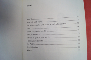 Tic Tac Toe - Klappe die 2te Songbook Notenbuch Vocal Guitar