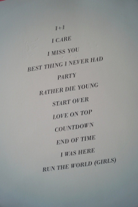 Beyoncé - 4 Songbook Notenbuch Piano Vocal Guitar PVG