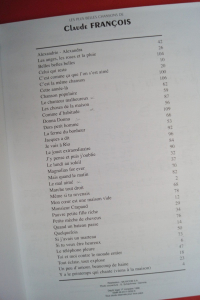 Claude Francois - Grands Interpretes Songbook Notenbuch Piano Vocal Guitar PVG