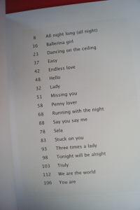 Lionel Richie - Complete (neuere Ausgabe) Songbook Notenbuch Piano Vocal Guitar PVG