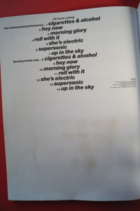 Oasis - Play Guitar with (neuere Ausgabe, mit CD) Songbook Notenbuch Vocal Guitar