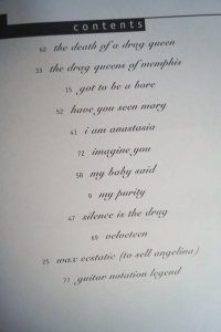 Sponge - Wax ecstatic Songbook Notenbuch Vocal Guitar