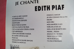 Edith Piaf - Je chante Songbook Vocal Chords