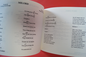 Edith Piaf - Je chante Songbook Vocal Chords