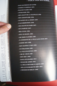 Edith Piaf - 25 Chansons (neuere Ausgabe) Songbook Notenbuch Piano Vocal Guitar PVG