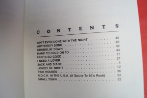 John Cougar Mellencamp - The Best of Songbook Notenbuch Piano Vocal Guitar PVG