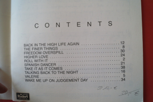 Steve Winwood - The Best of for Guitar Songbook Notenbuch Vocal Guitar