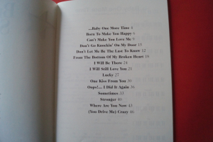 Britney Spears - Keyboard Chord Songbook Songbook Vocal Keyboard Chords