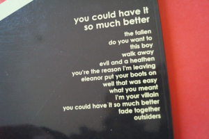 Franz Ferdinand - You could have it so much better Songbook Notenbuch Vocal Guitar