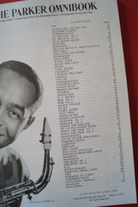 Charlie Parker - Omnibook Songbook Notenbuch C Instruments