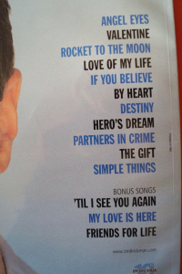 Jim Brickman - Greatest Hits Songbook Notenbuch Easy Piano Vocal