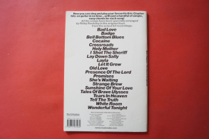 Eric Clapton - The Chord Songbook Songbook Vocal Guitar Chords