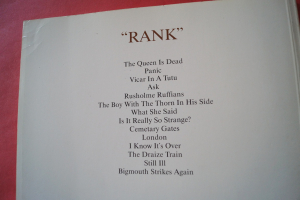 Smiths - Rank (mit Poster) Songbook Notenbuch Piano Vocal Guitar PVG