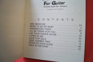 Bon Jovi - Best of for Guitar Vol. 2Songbook Notenbuch Vocal Guitar