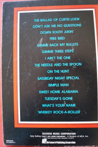 Lynyrd Skynyrd - Guitar Transcriptions Songbook Notenbuch Vocal Guitar