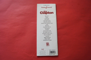 Eric Clapton - Paroles & Accords Songbook Vocal Guitar Chords