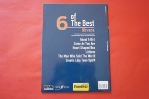 Nirvana - 6 of The Best Songbook Notenbuch Vocal Guitar