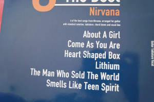 Nirvana - 6 of The Best Songbook Notenbuch Vocal Guitar