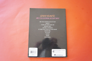 Lenny Kravitz - Are You gonna go my Way Songbook Notenbuch Piano Vocal Guitar PVG
