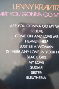 Lenny Kravitz - Are You gonna go my Way Songbook Notenbuch Piano Vocal Guitar PVG