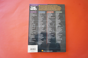 Who - Definitive Collection (A-E) Songbook Notenbuch Vocal Guitar