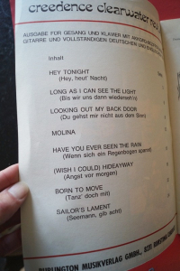 Creedence Clearwater Revival - Heft 3 Songbook Notenbuch Piano Vocal